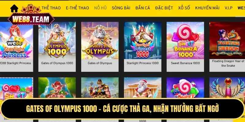 Gates Of Olympus 1000