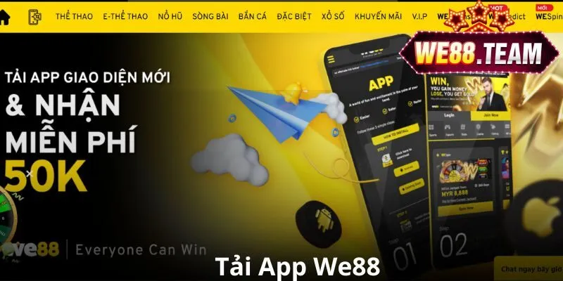 Tải App We88