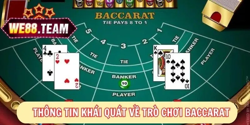 Thông tin khái quát về trò chơi baccarat 